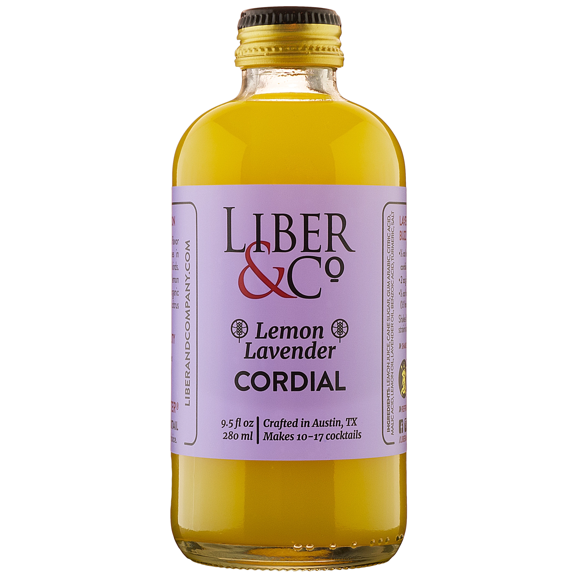 Seasonal: Lemon Lavender Cordial