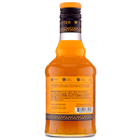 Cordial de naranja sanguina