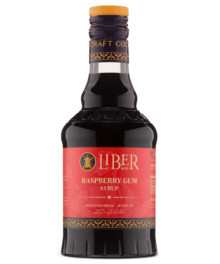 Raspberry Gum Syrup - Liber & Co.