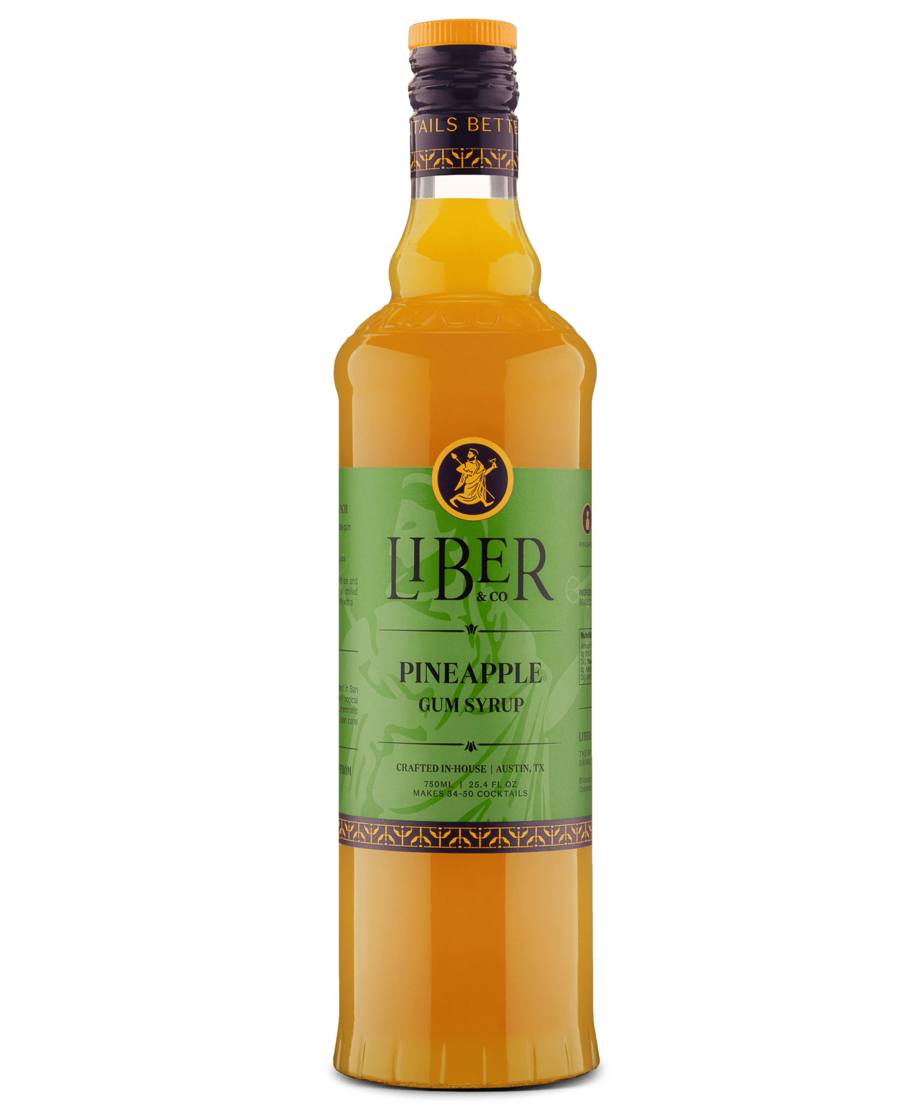 Pineapple Gum Syrup - Liber & Co.