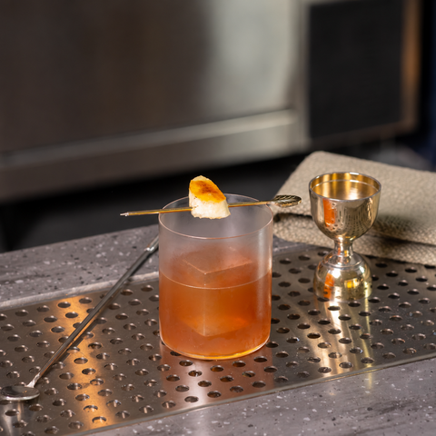 Caramelized Fig & Banana Old Fashioned