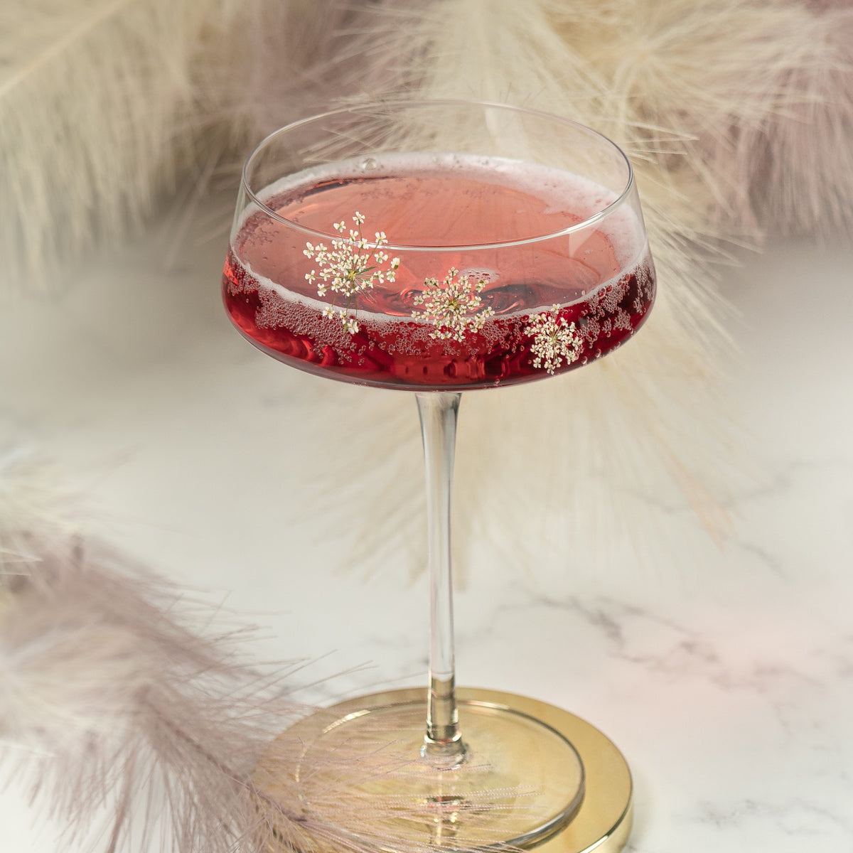 Non-Alc Raspberry Sea Spritz - Liber & Co.