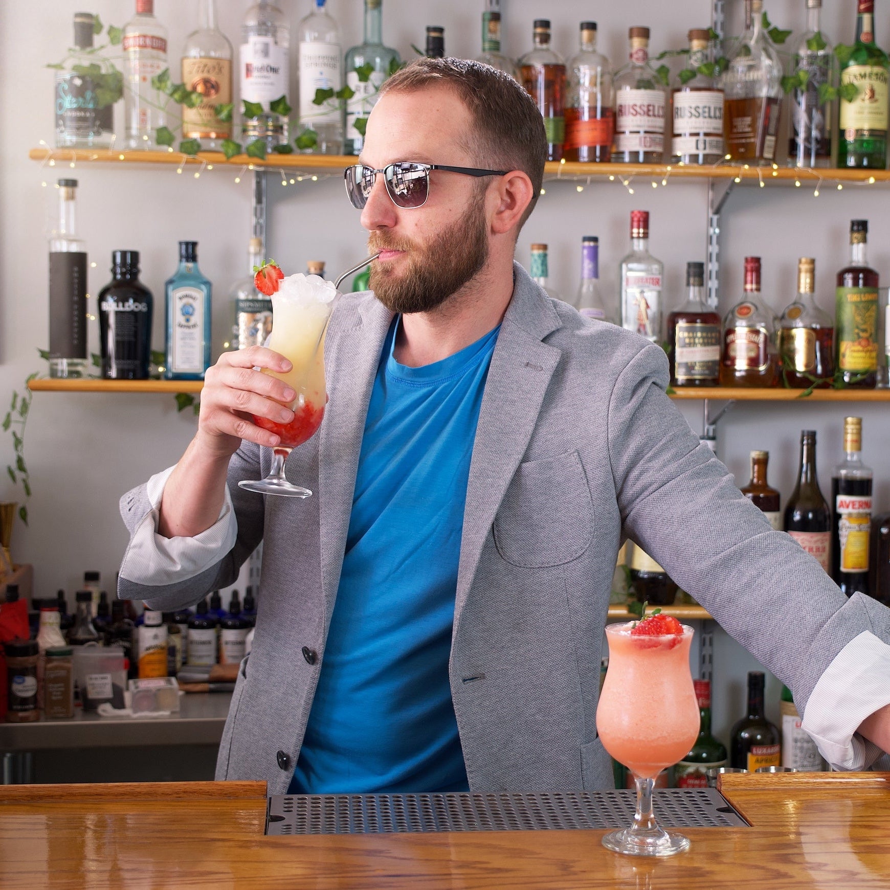 Le cocktail Miami Vice 